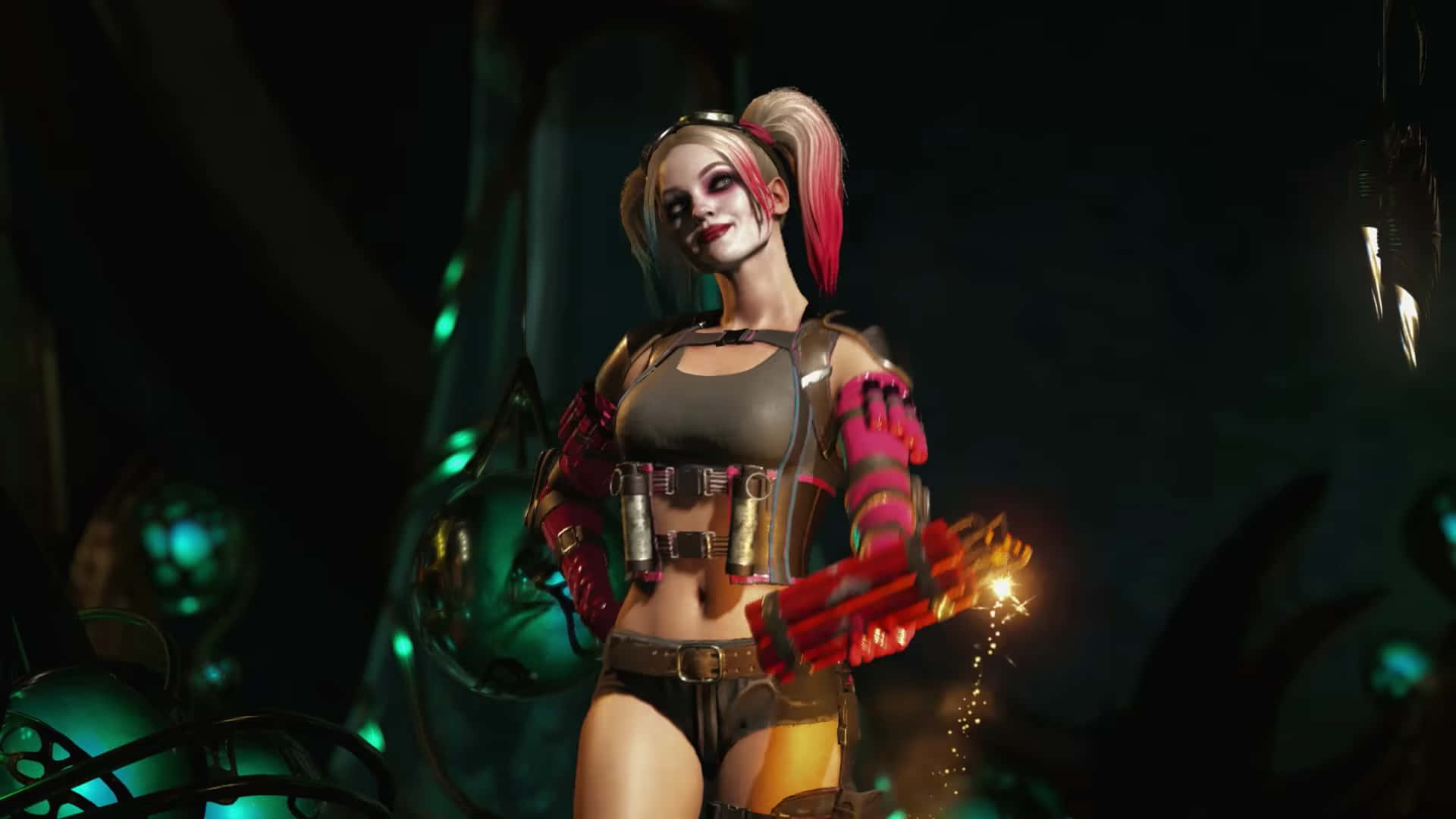 Harley Quinn Injustice 2 Video Game Wallpaper