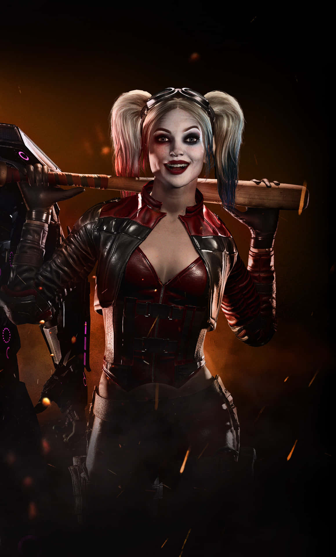 Harley Quinn Injustice 2 Dark Art Wallpaper