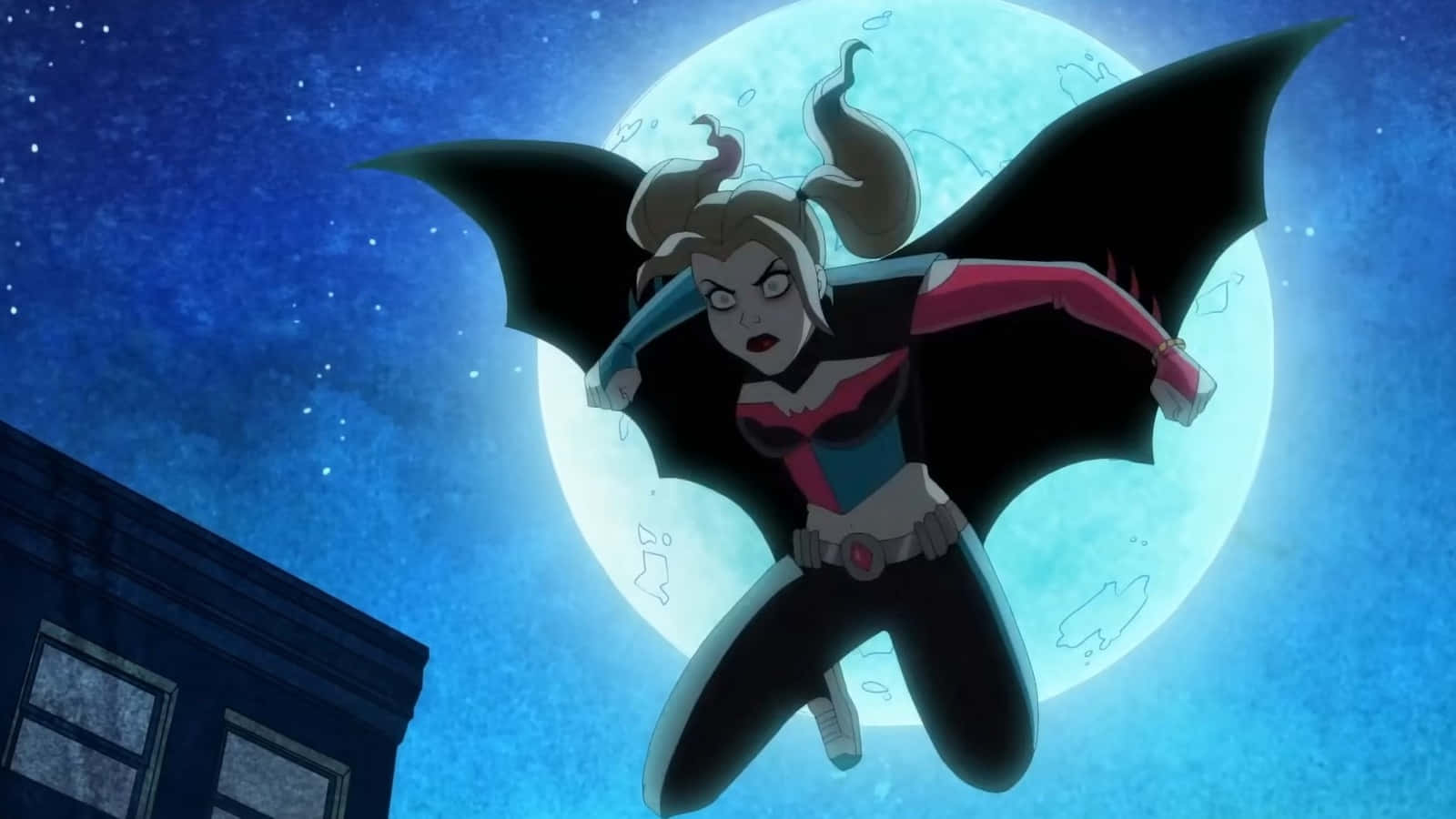 Harley Quinn Vol De Nuit Fond d'écran