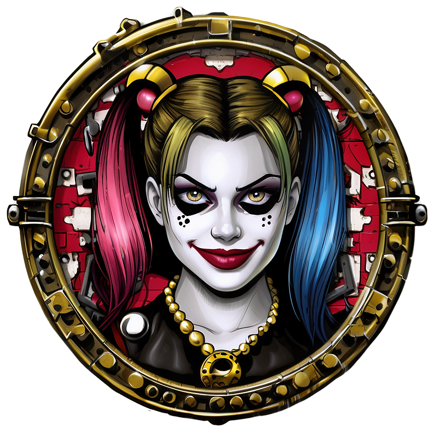 Download Harley Quinn Steampunk Version Png 27 | Wallpapers.com