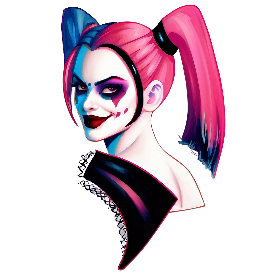 Download Harley Quinn Tattoo Art Design Png Uyi84 | Wallpapers.com