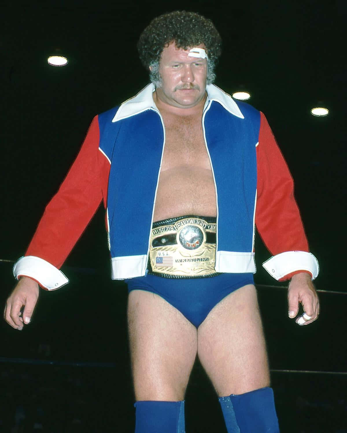 Harley Race With Injury On His Forehead Wallpaper