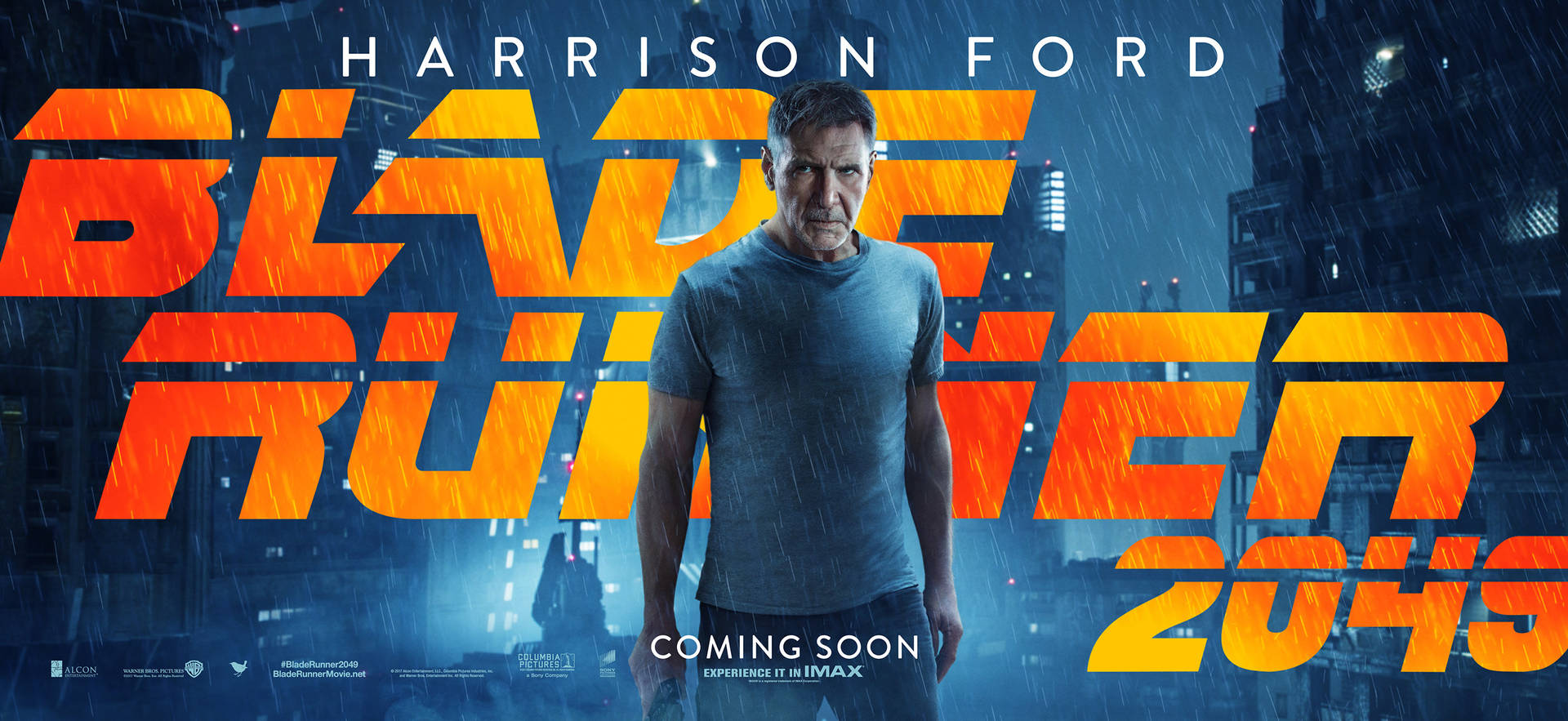 Harrison Ford Blade Runner 2049 4k Background