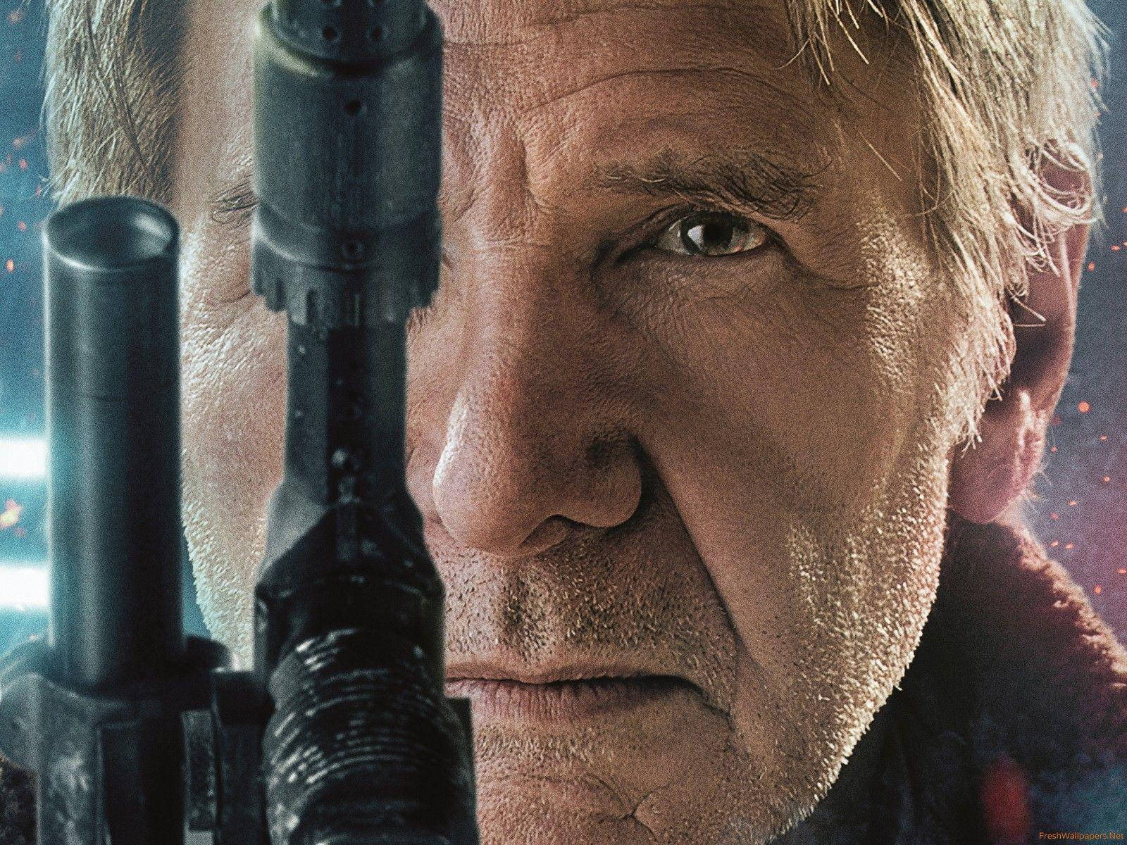 Harrison Ford Han Solo Star Wars Character Wallpaper