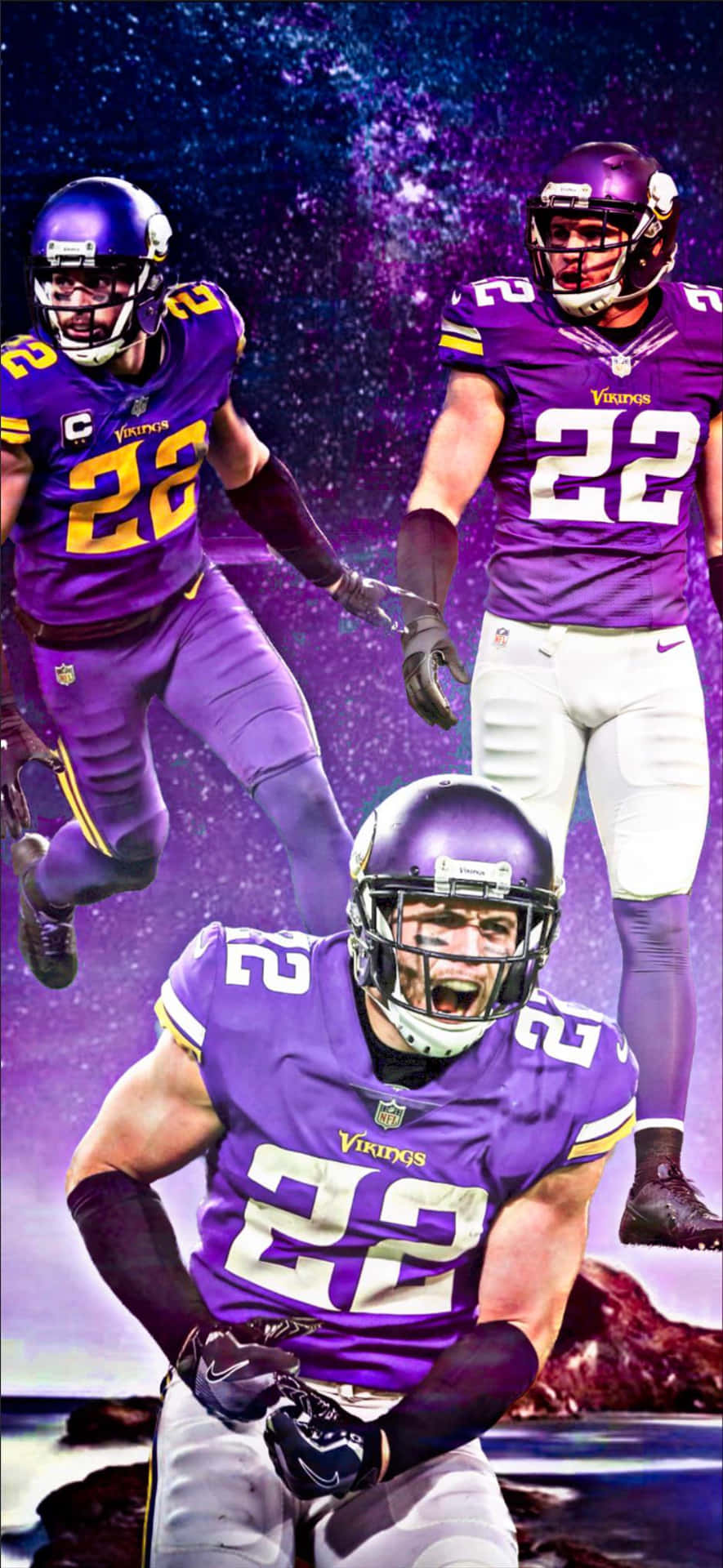 Download Harrison Smith Minnesota Vikings Triple Action Wallpaper ...