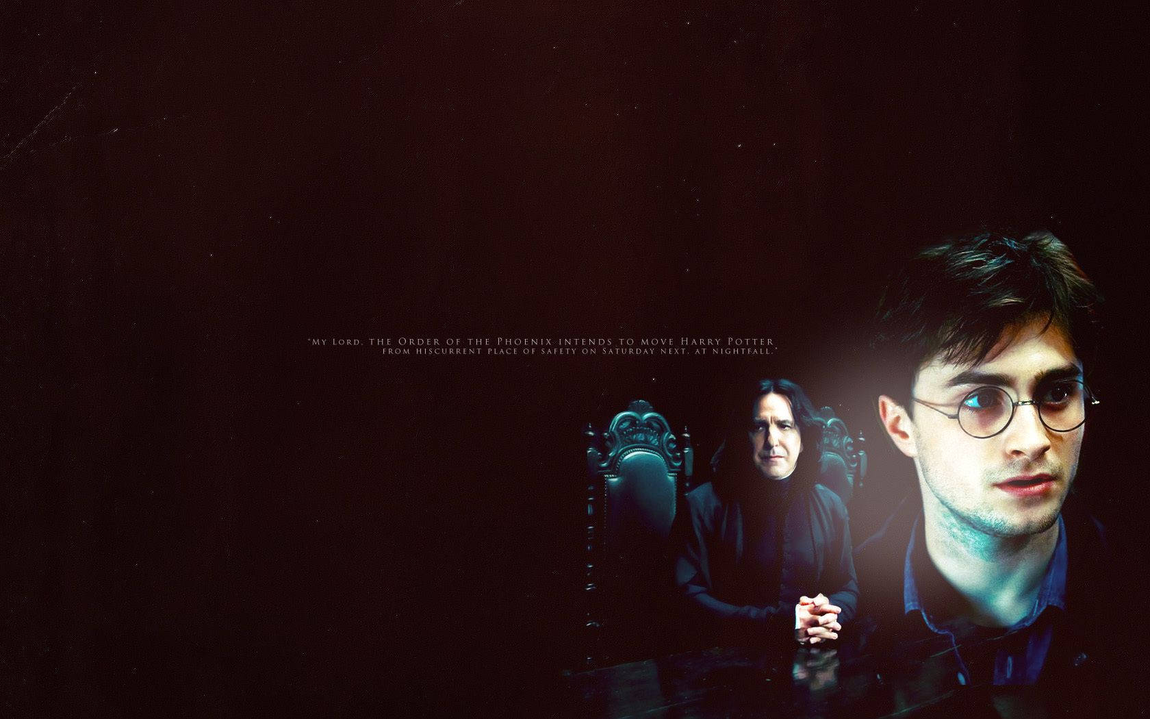 Harry And Snape Harry Potter Laptop Wallpaper