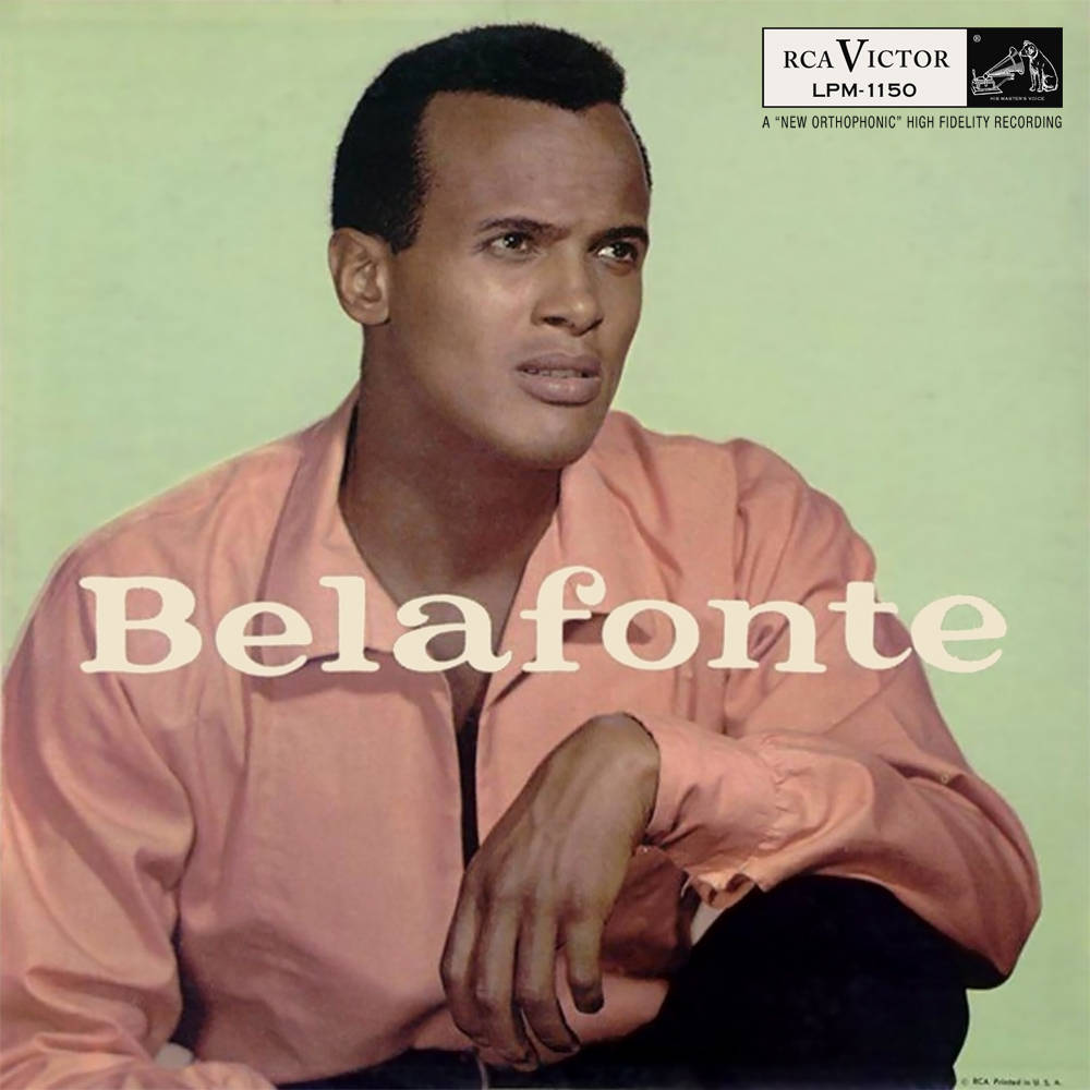 Harry Belafonte Artist Vinyl Cover Wallpaper