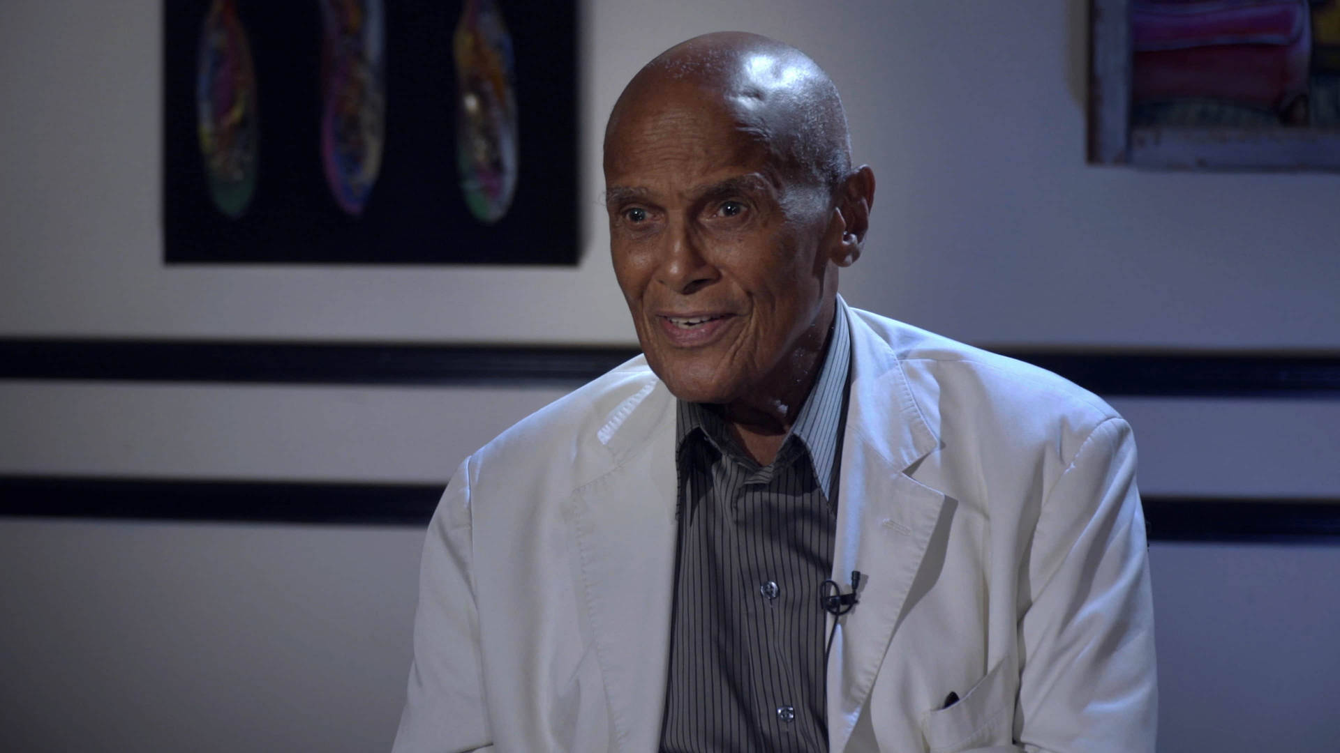 Entrevistaa La Celebridad Harry Belafonte Fondo de pantalla