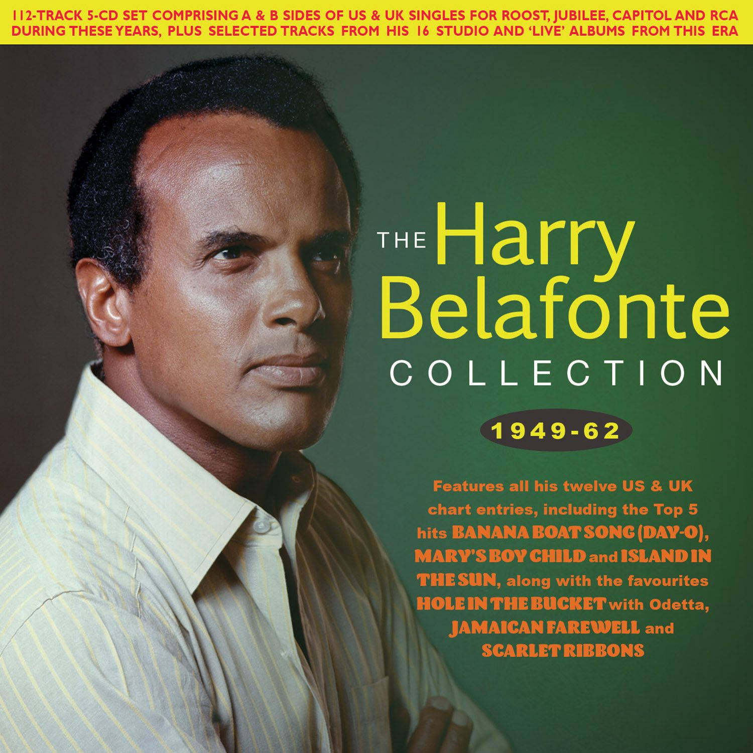 Vintage Harry Belafonte Singles Album Cover Wallpaper