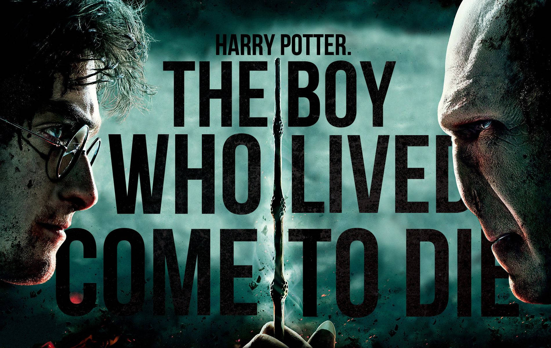 Harry Facing Voldemort Harry Potter Desktop Wallpaper