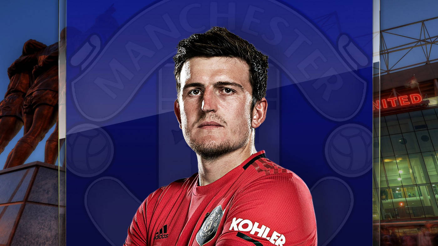 Harry Maguire With His Arms Crossed Wallpaper