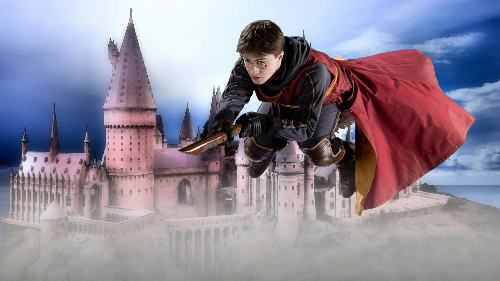¡explorael Mundo De La Magia Con Harry Potter Y Sus Amigos En 4k! Fondo de pantalla