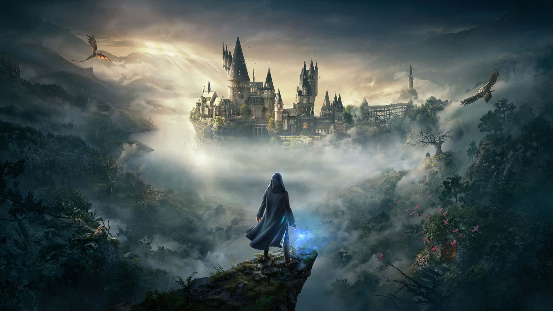 Enter the magical world of Harry Potter with this 4K wallpaper Wallpaper