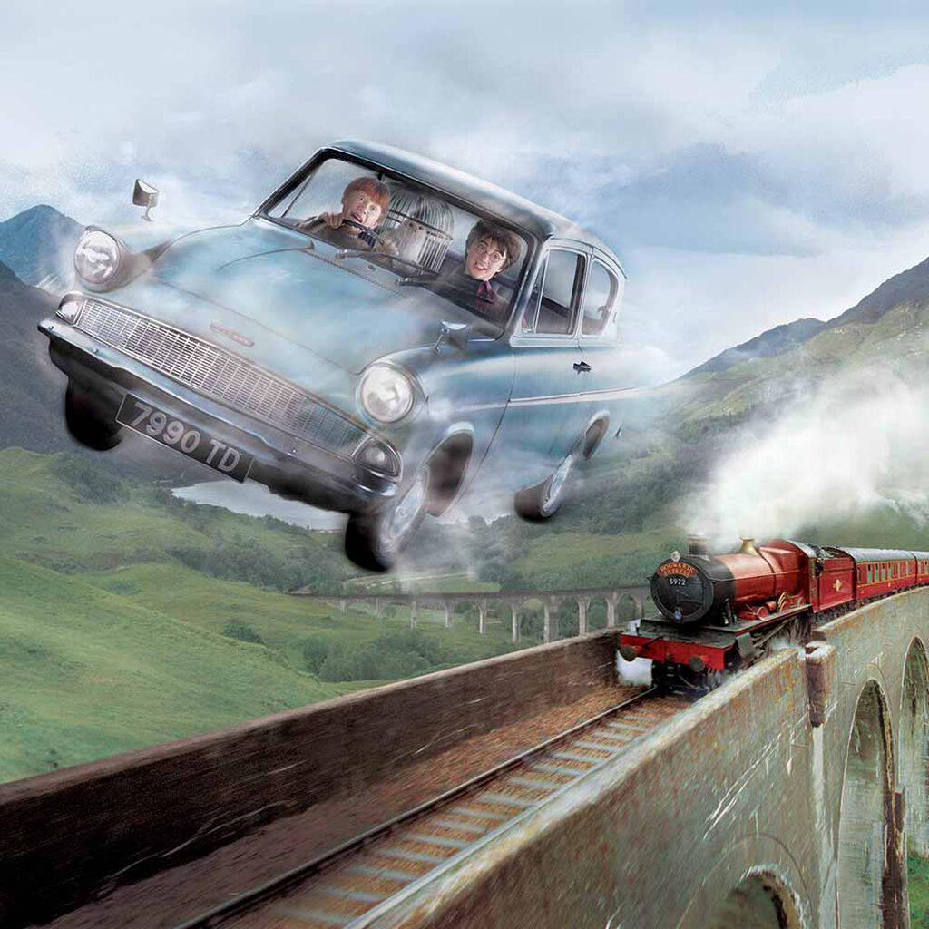 Harry Potter og Hogwarts Express Tapet Wallpaper