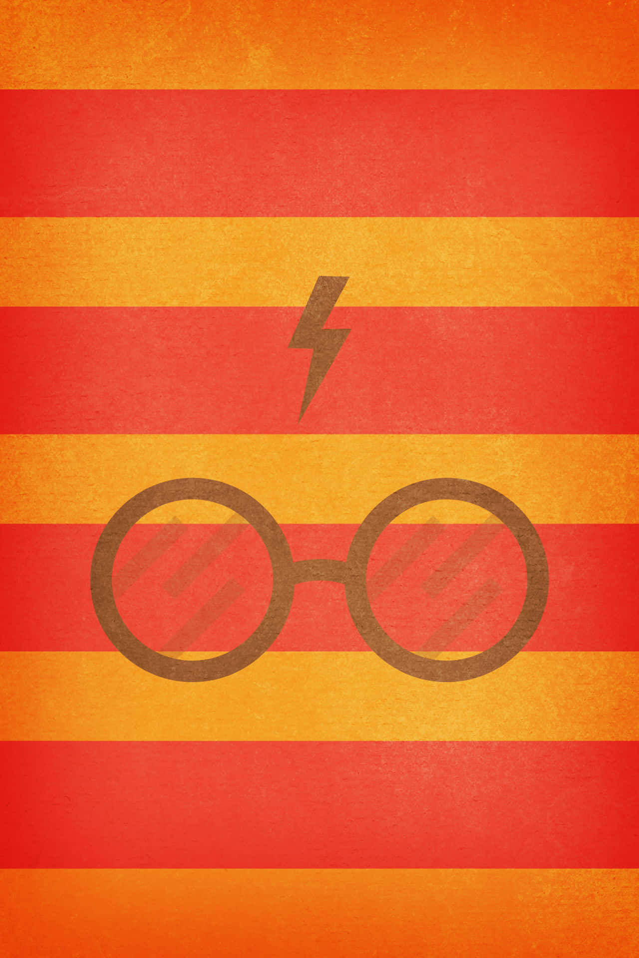 Sødbaggrund Med Harry Potter-briller