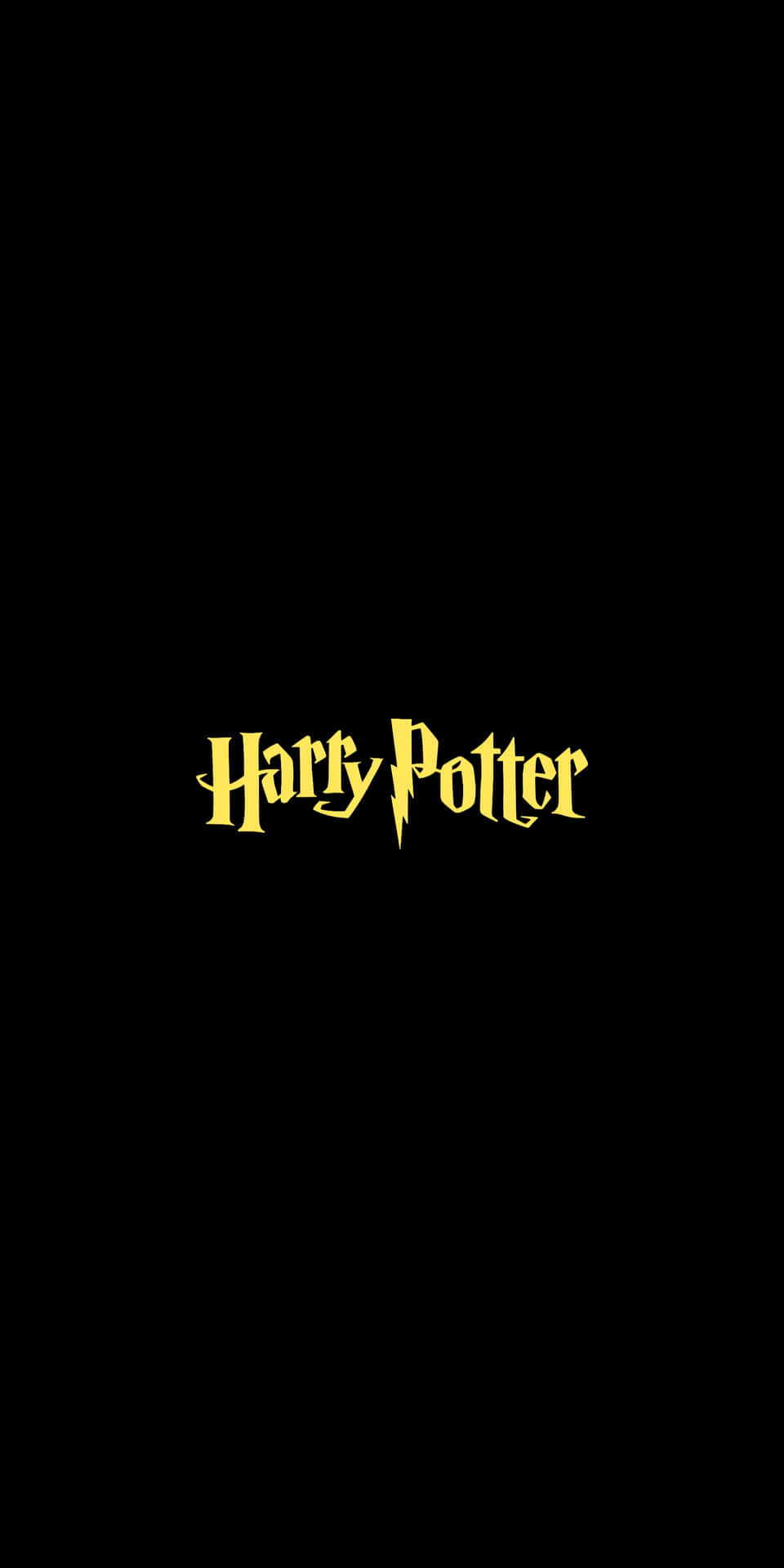 Stylish Harry Potter Text Background