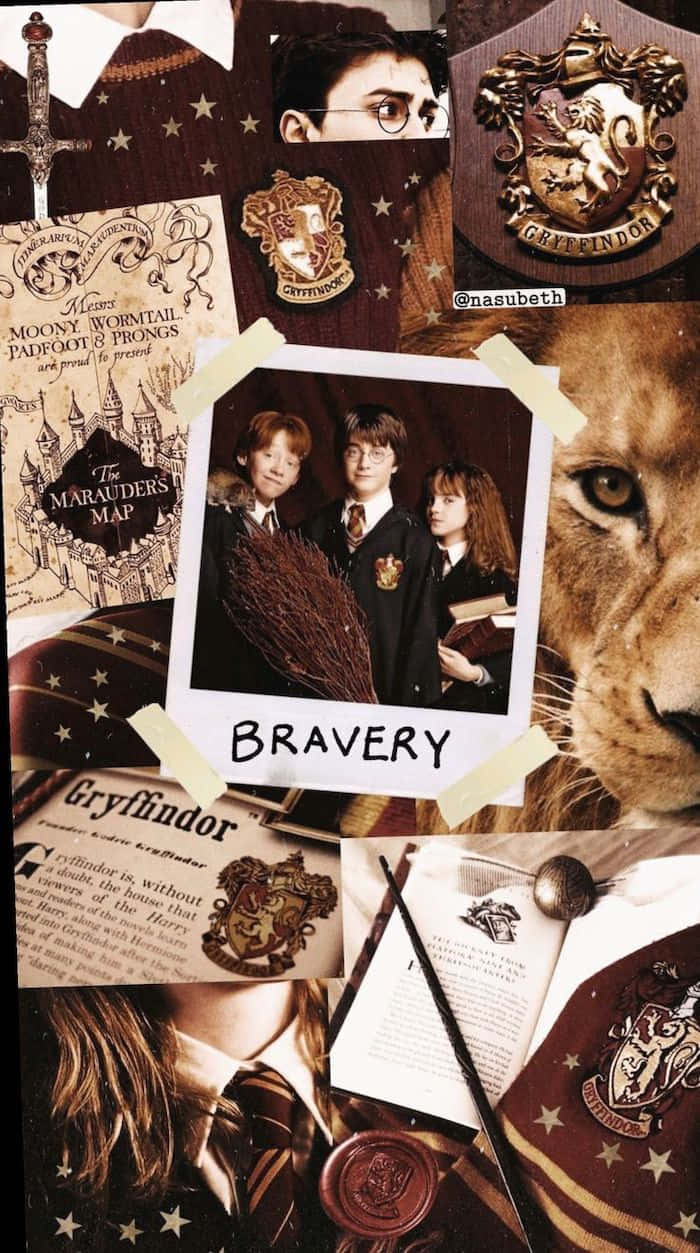 Sfondogryffindor Collage Harry Potter