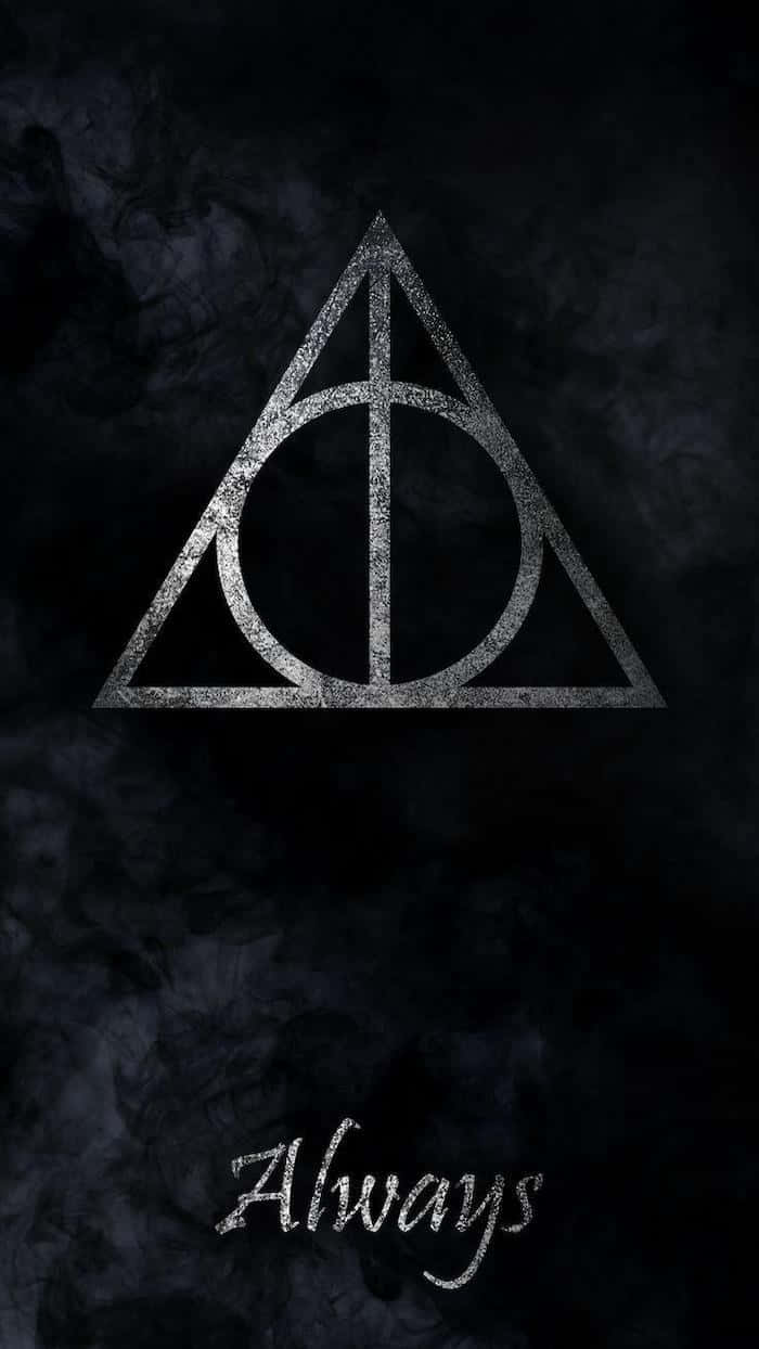 En forbandet øjeblik i Harry Potters verden. Wallpaper