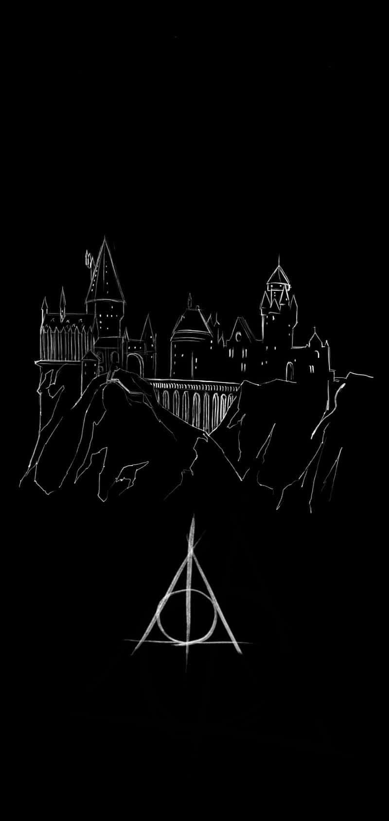 I verdenen af Harry Potter er magien virkeligt evig. Wallpaper