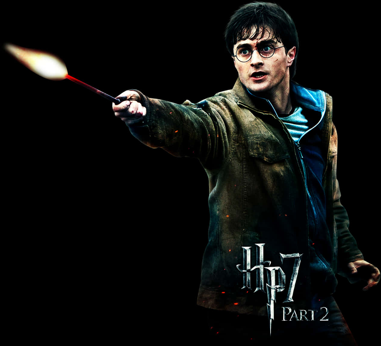 Harry Potter Casting Spell H P7 Part2 PNG