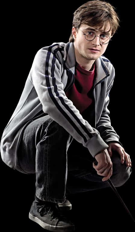 Harry Potter Casual Pose PNG
