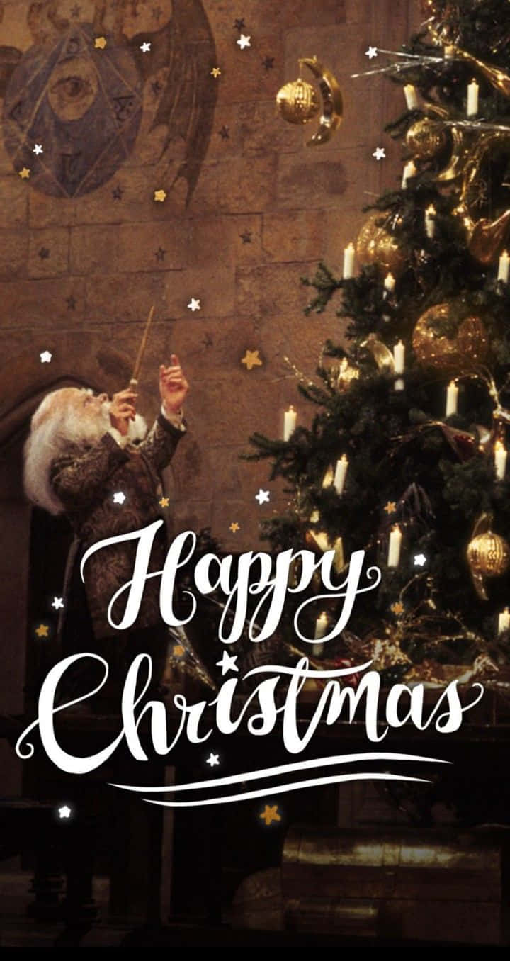 Celebrate the Holidays With Harry Potter Wallpaper