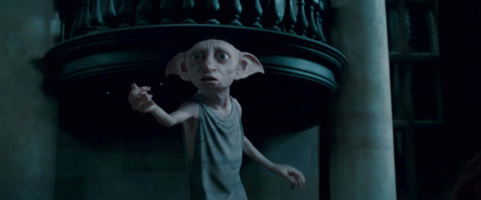 Dobby the House Elf is Ready to Serve Wallpaper