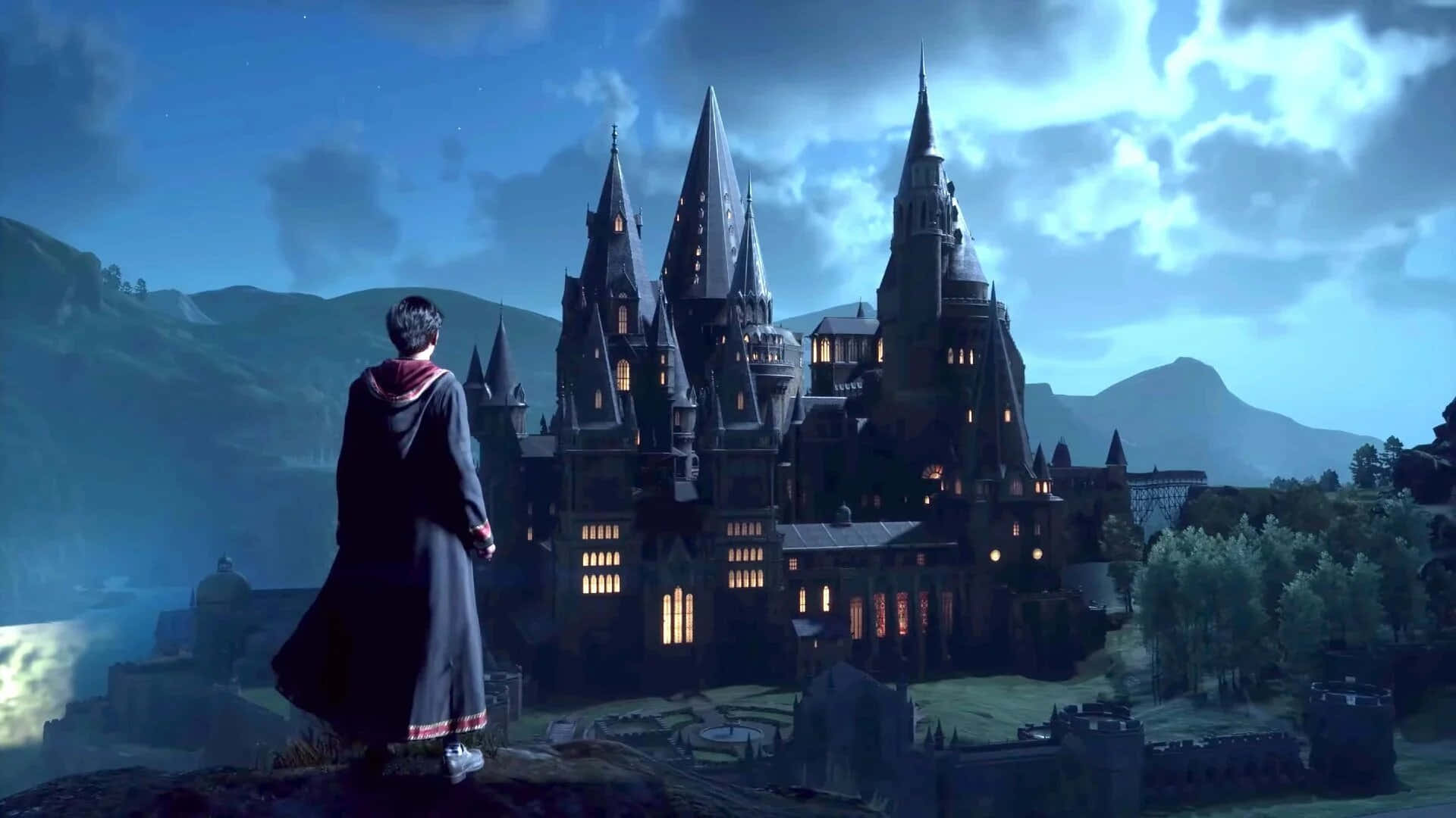 Títulogran Batalla Mágica En El Juego De Harry Potter Fondo de pantalla