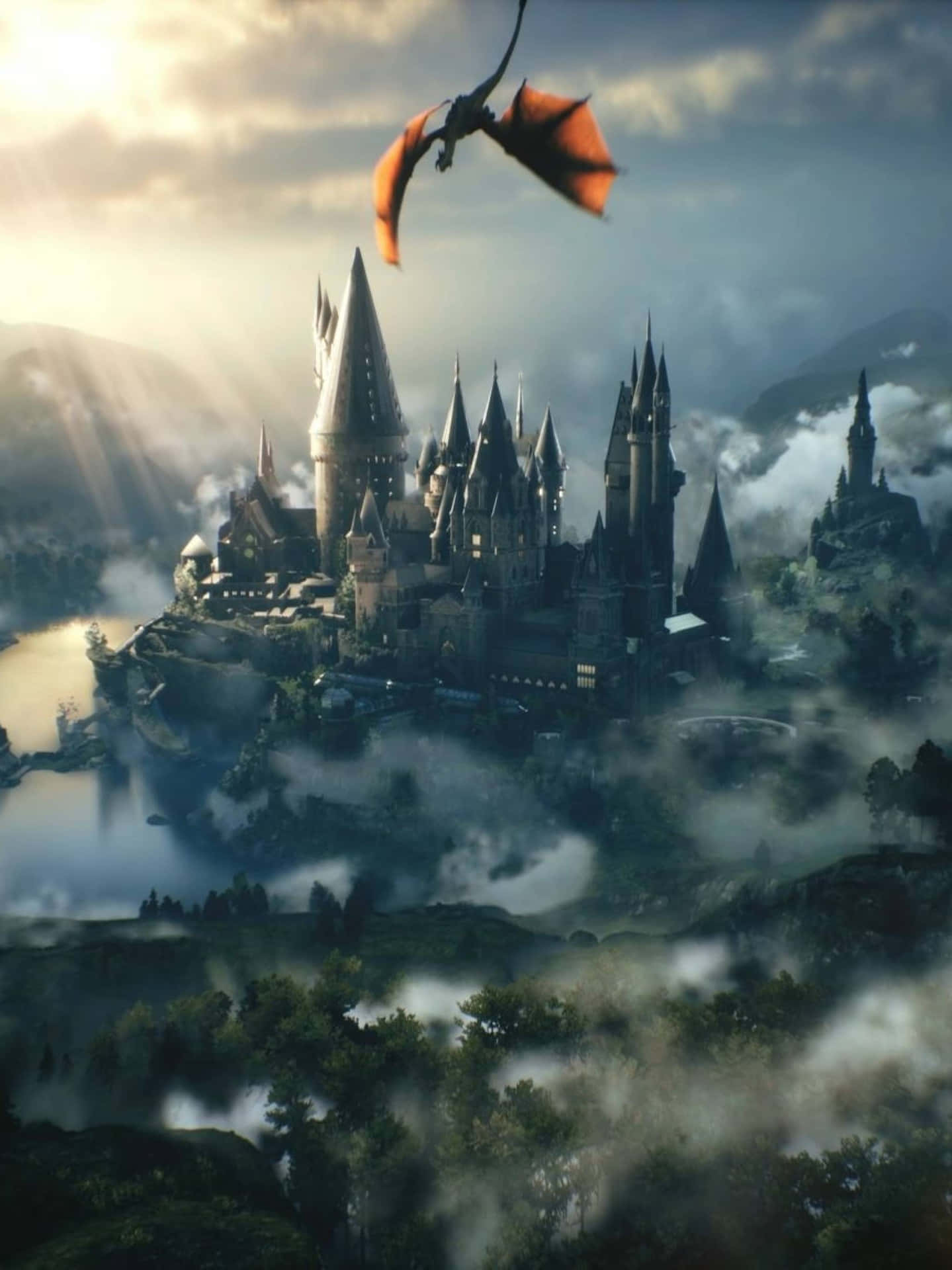 Magical gameplay in the wizarding world of Harry Potter Wallpaper