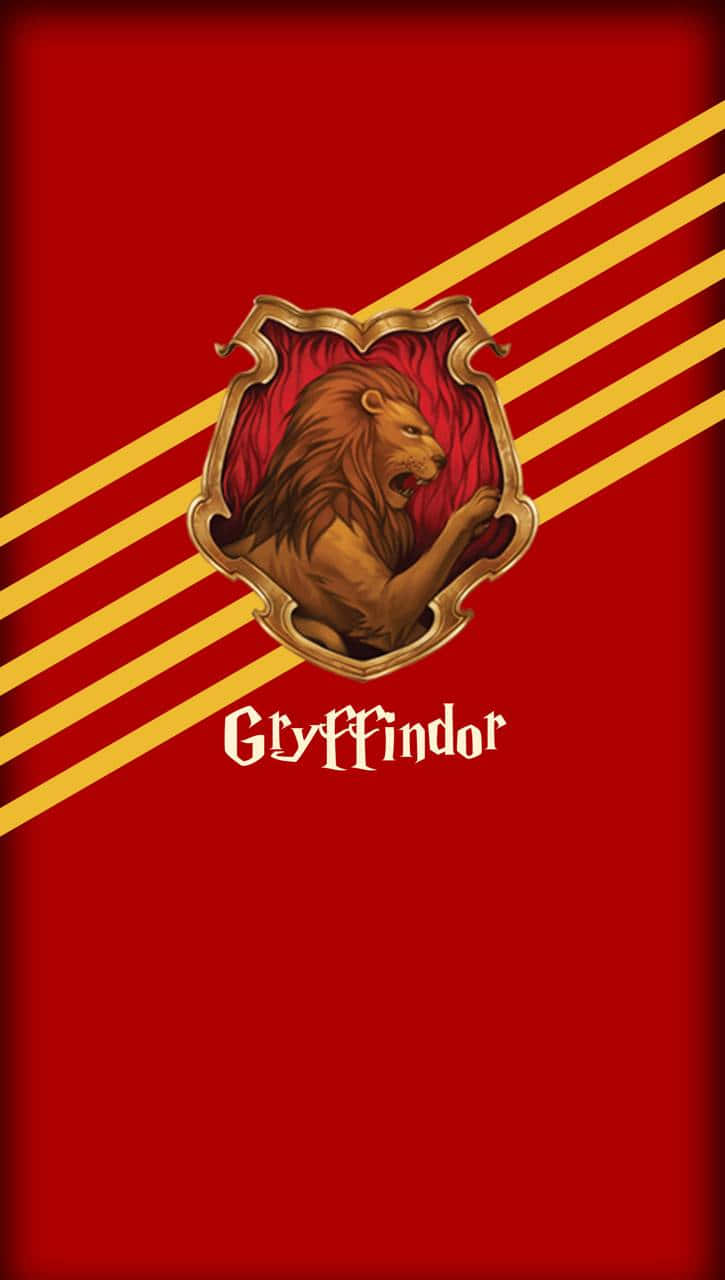 Gryffindor Hus--Hjem til modige og dygtige hekse og troldmænd Wallpaper