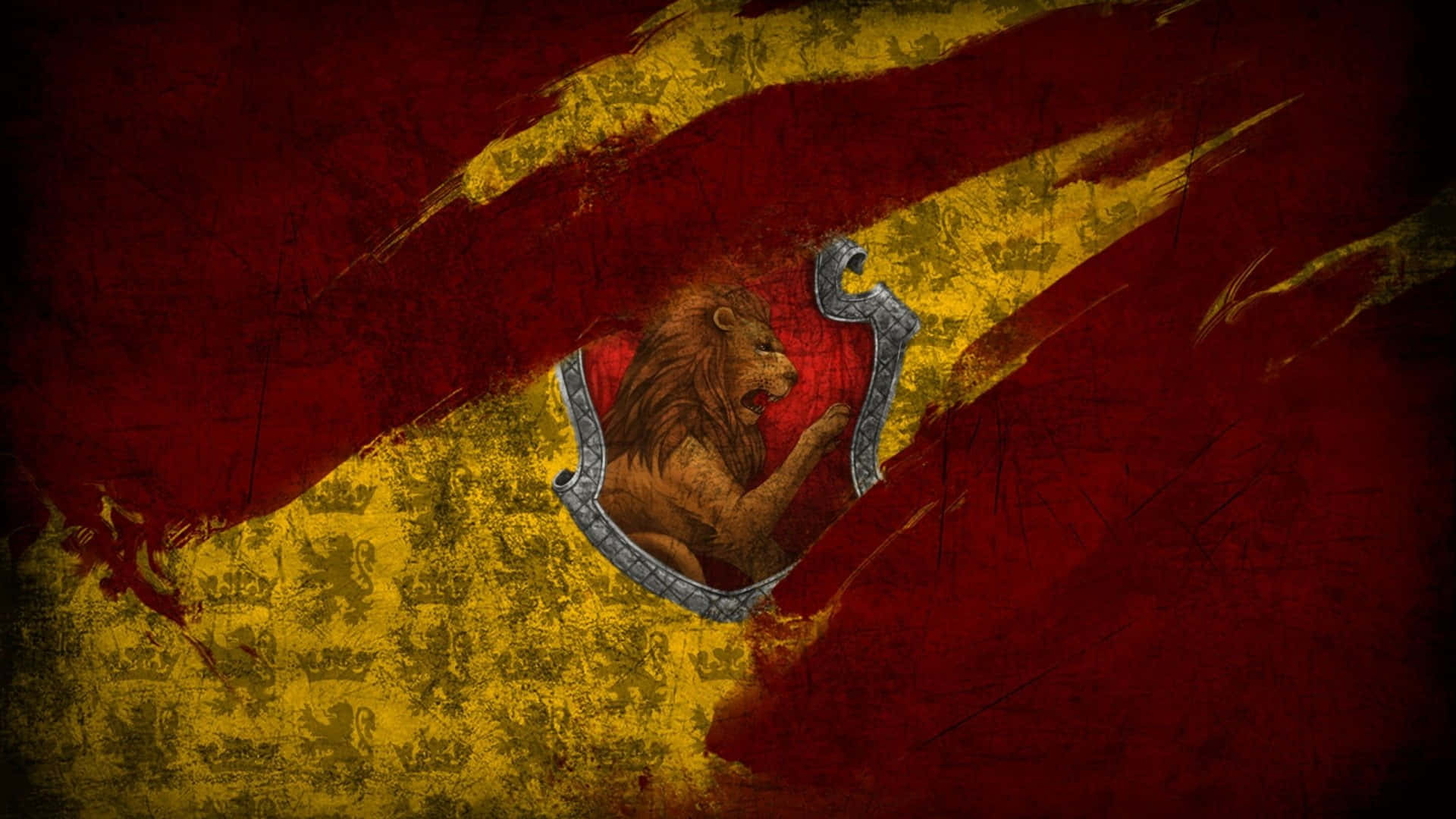 Bliv medlem af Gryffindor - vær en del af det mest modige hus på Hogwarts. Wallpaper