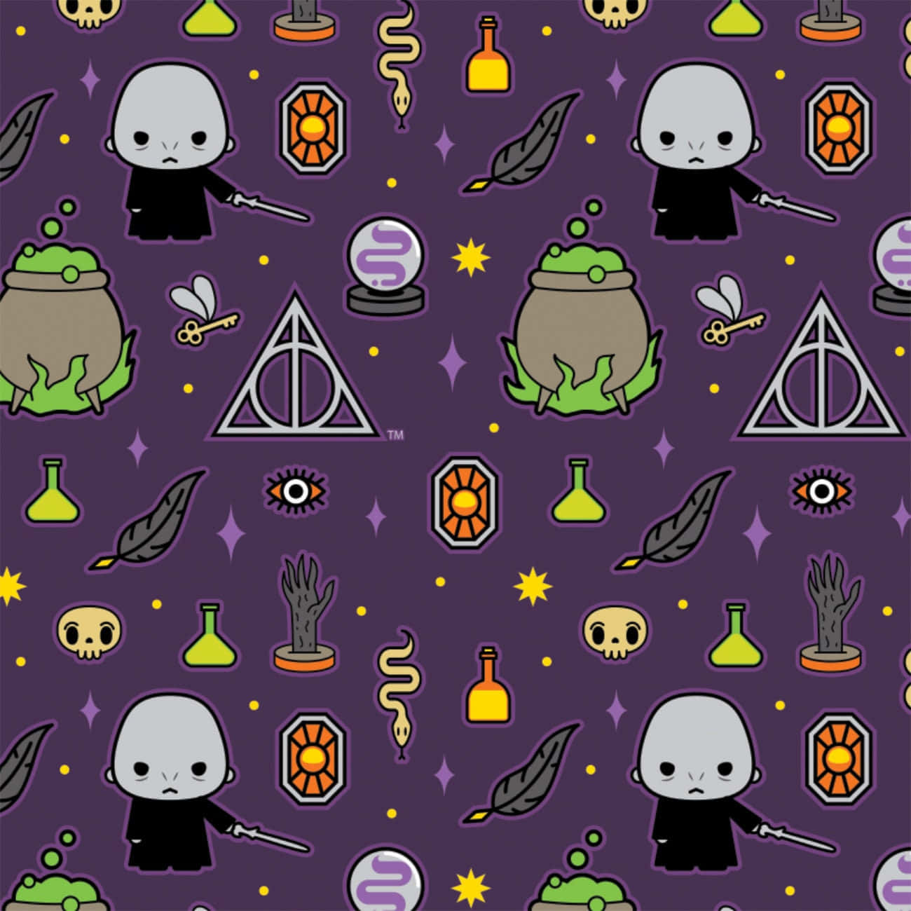 Bildgör Dig Redo För En Magisk Halloween Med Harry Potter Wallpaper