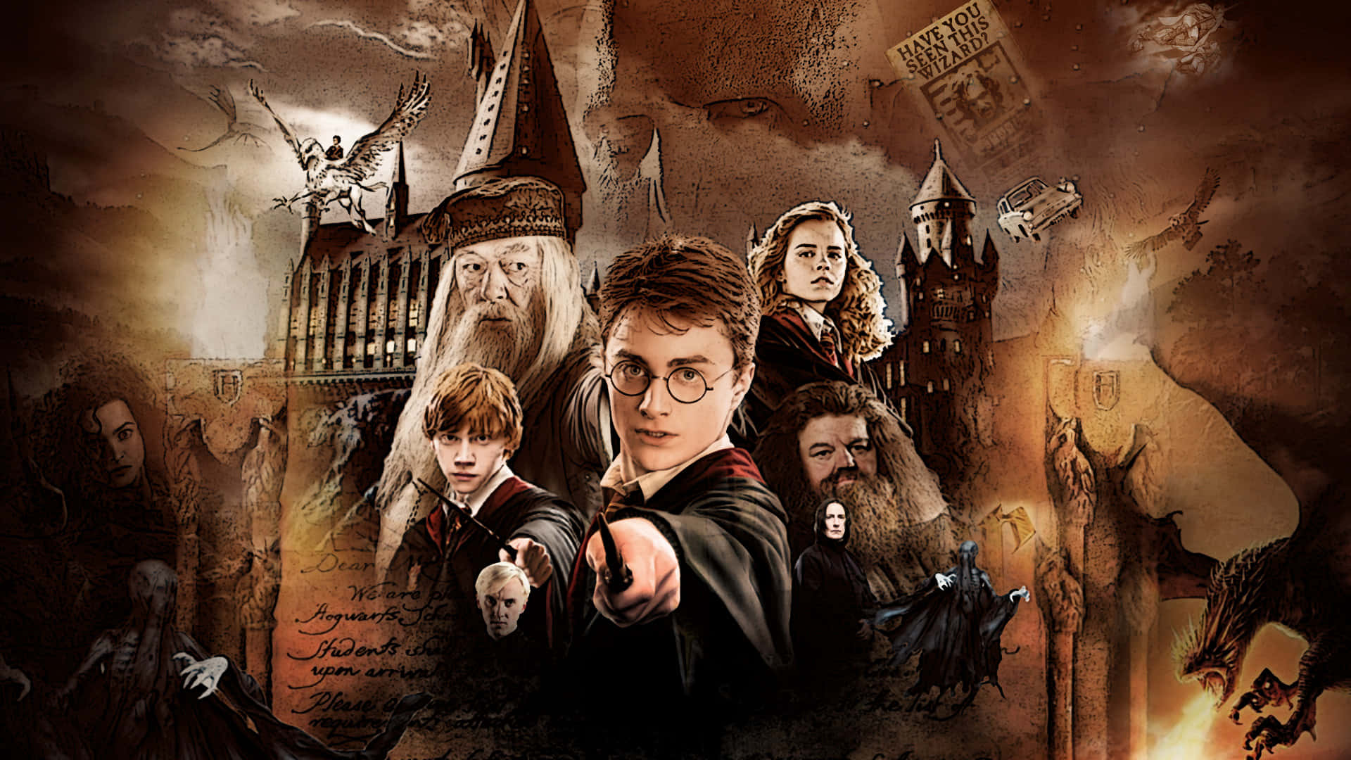 Harry Potter 1920 X 1080 Wallpaper
