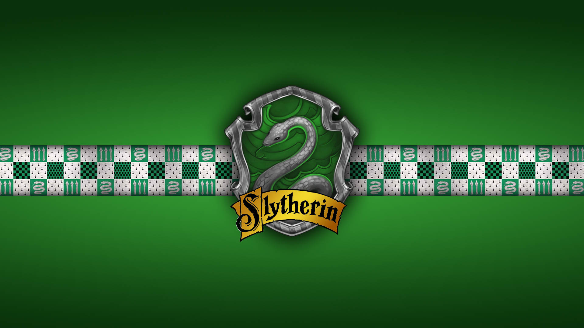Harry Potter Houses Slytherin Green Wallpaper