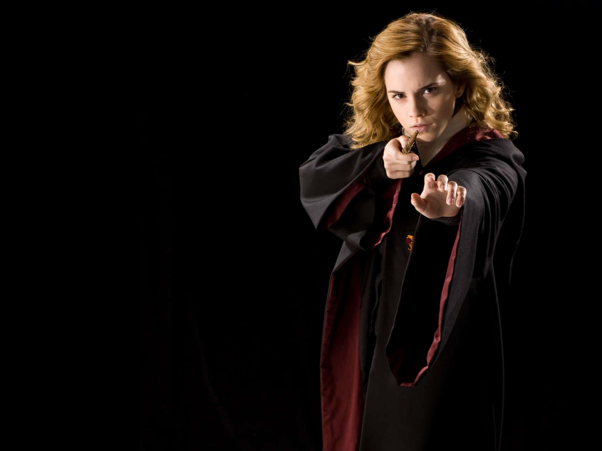 Paesaggiodi Harry Potter Con Hermione Granger Sfondo