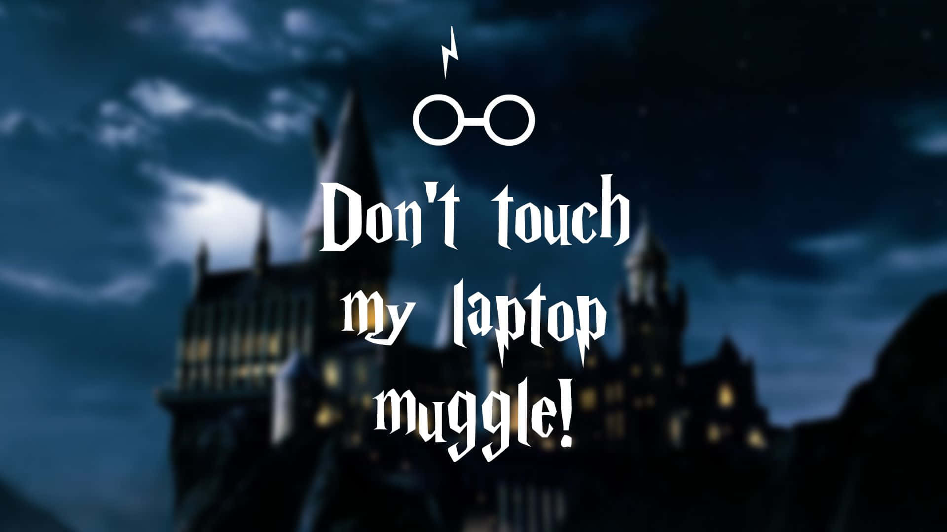 A magical encounter for a Muggle in the enchanting world of Harry Potter Wallpaper