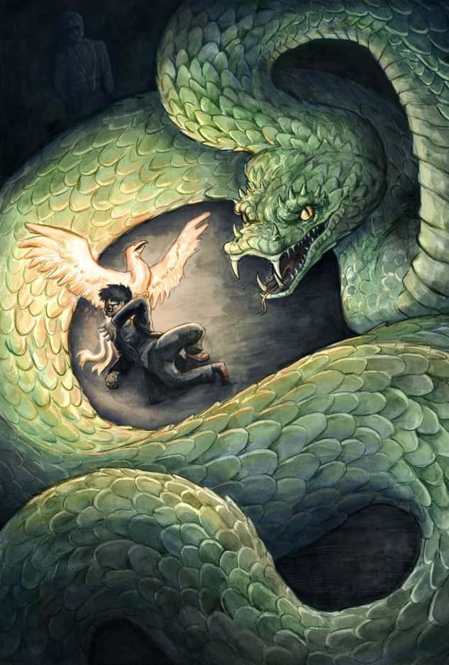 Mysterious Harry Potter Serpent Wallpaper