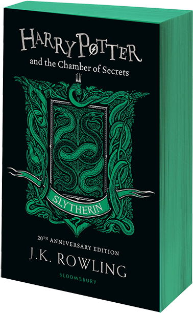 Harry Potter Slytherin Edition Cover PNG