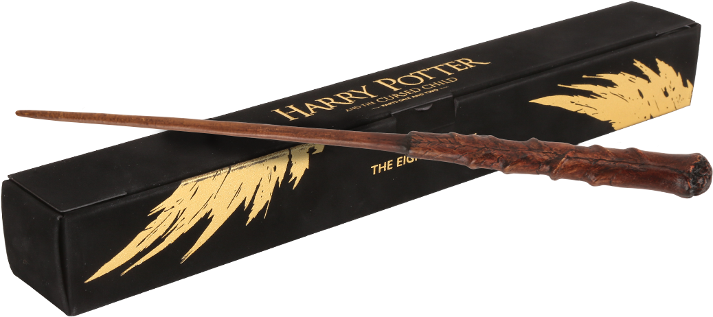 Harry Potter Wandwith Box PNG