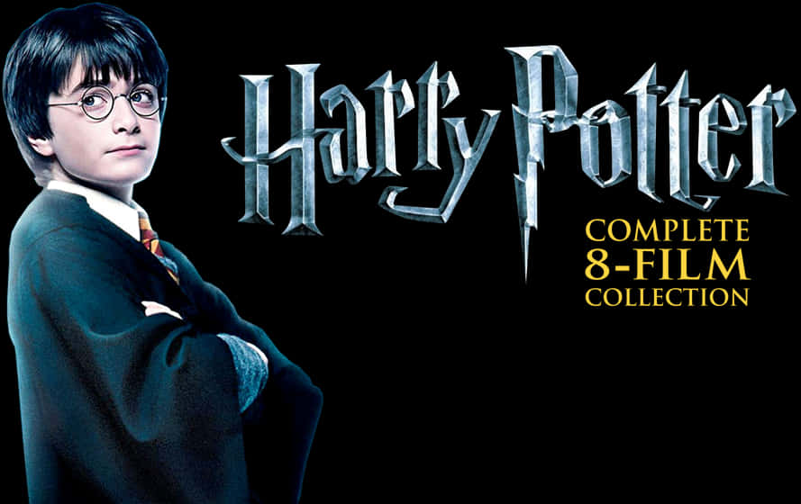 Harry Potter8 Film Collection Promo PNG