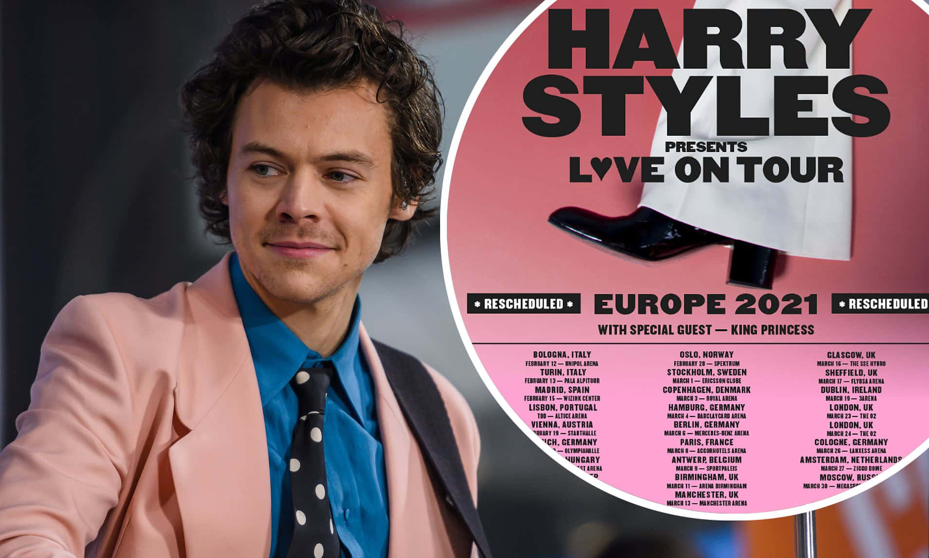 Harry Styles Live On Tour Europe 2020