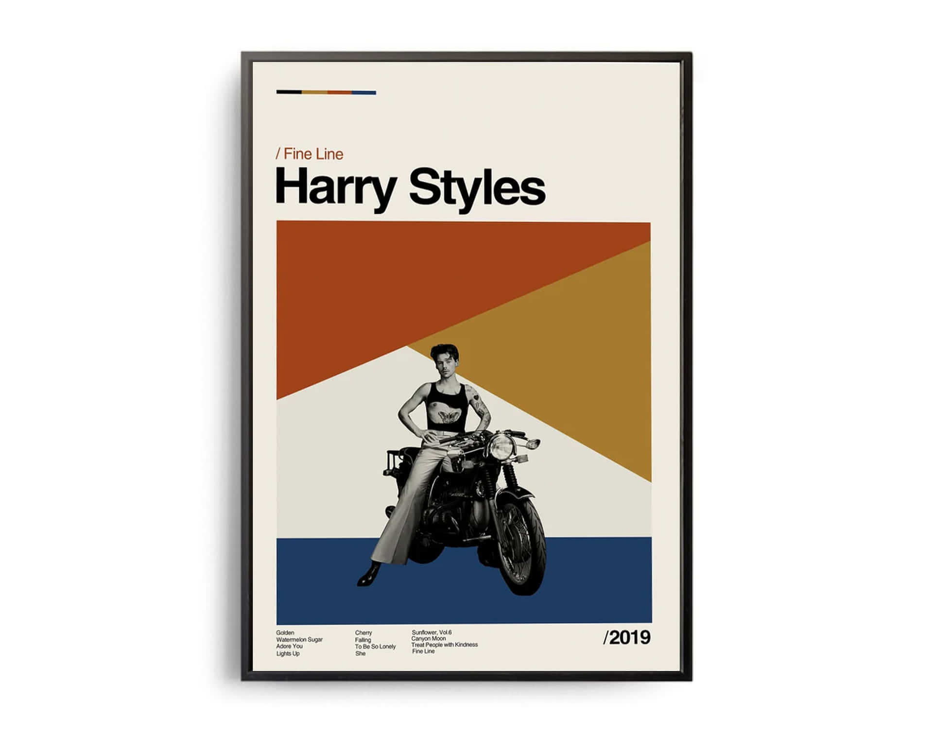 Poster Of Fine Line Harry Styles Album Cover Wallpaper