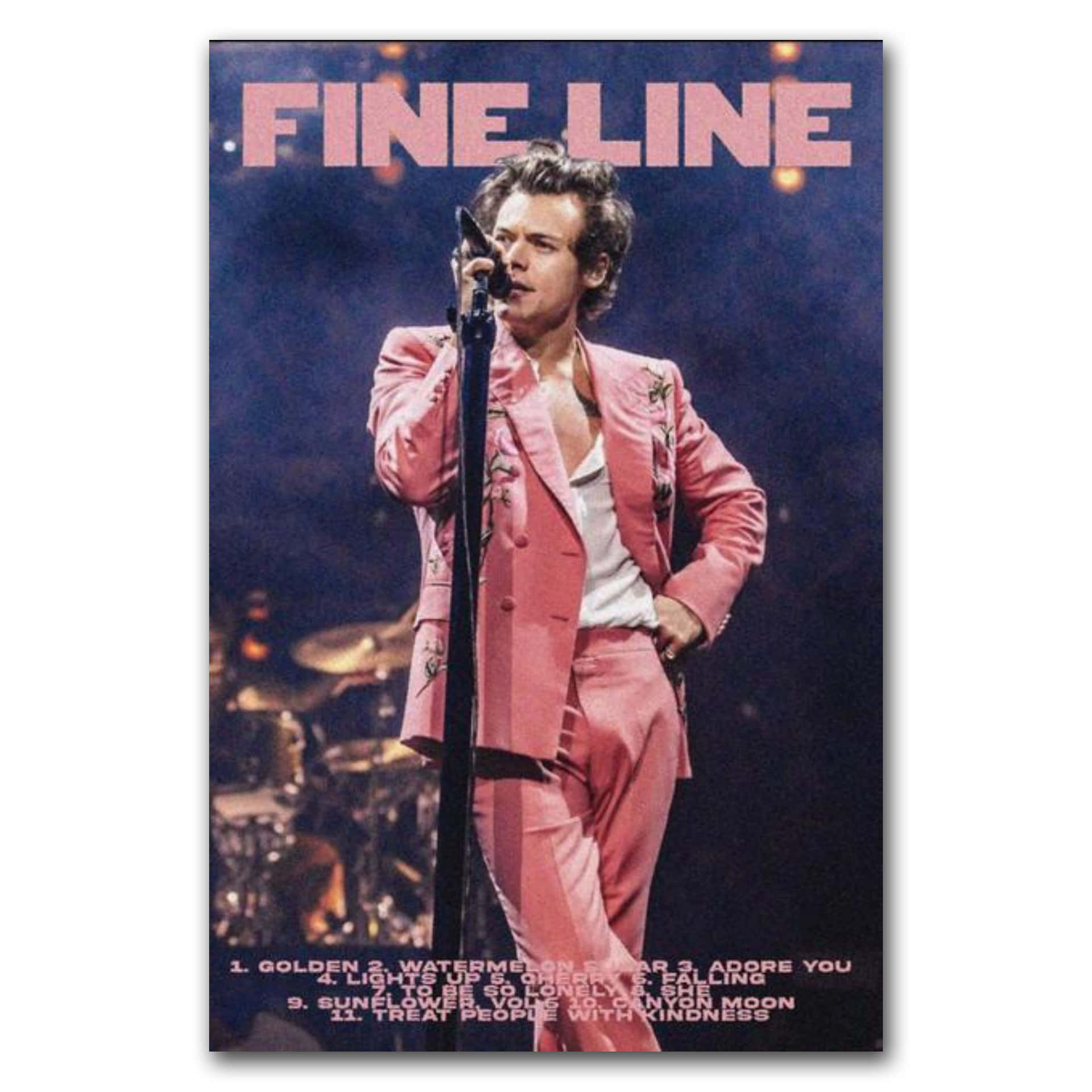 Fanmade Fine Line Harry Styles Album Cover Wallpaper