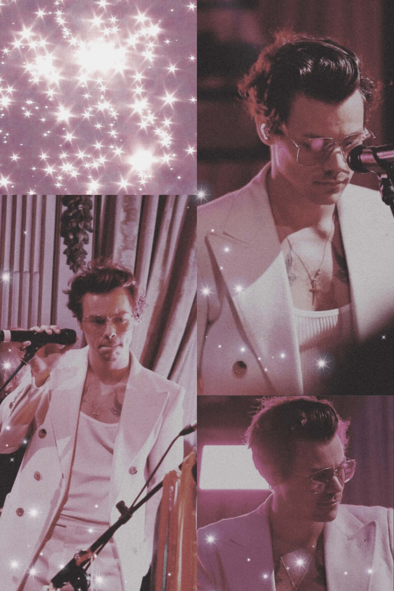 Harry Styles In His Album Cover Wallpaper