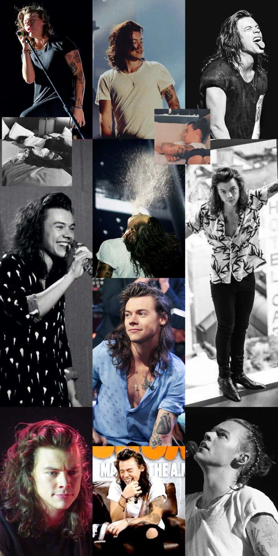 "The Many Faces of Harry Styles" Wallpaper