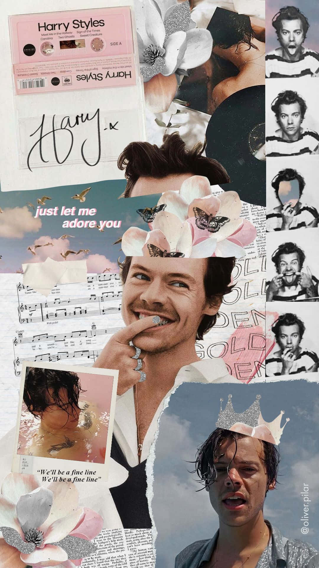 “Strikingly Handsome Harry Styles” Wallpaper