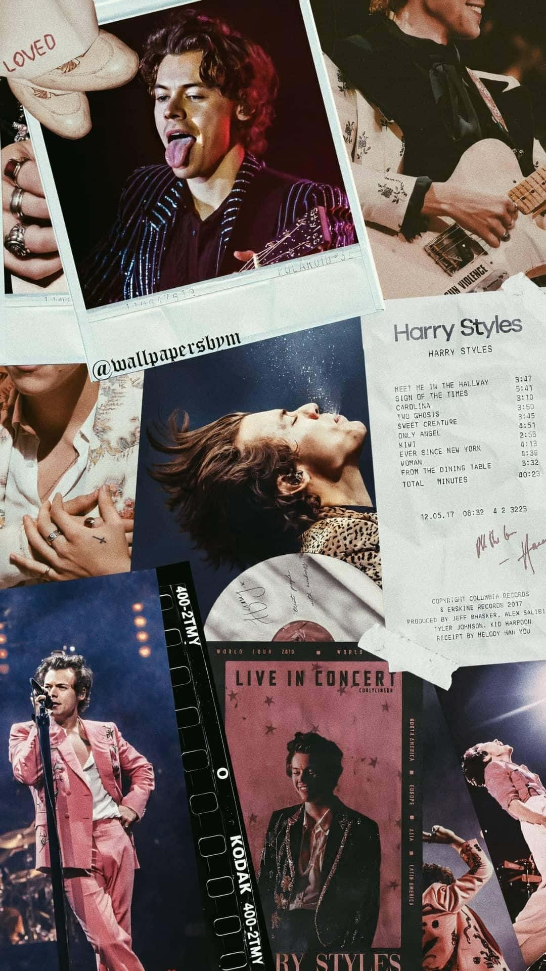 Denmångtalangfulle Harry Styles Wallpaper