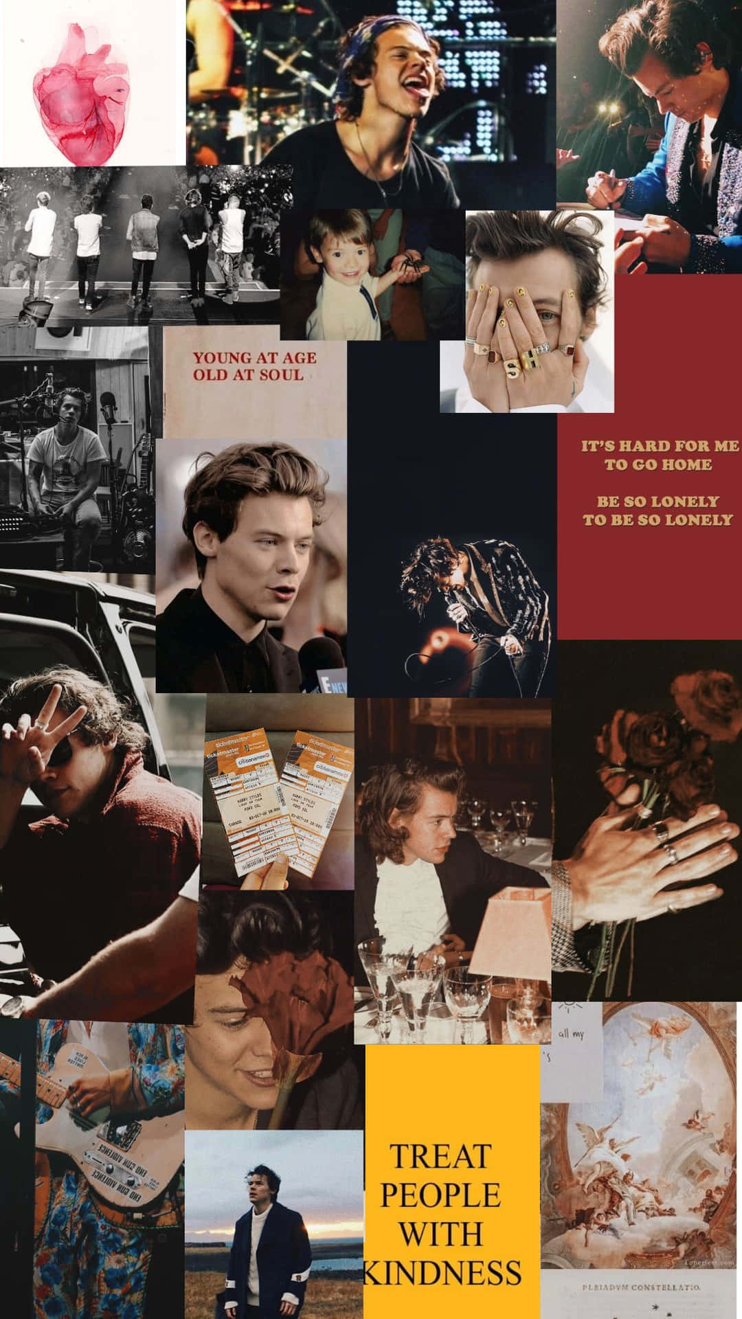 "Harry Styles: Pop Heartthrob Bringing a Timeless Cool to the Music Scene" Wallpaper