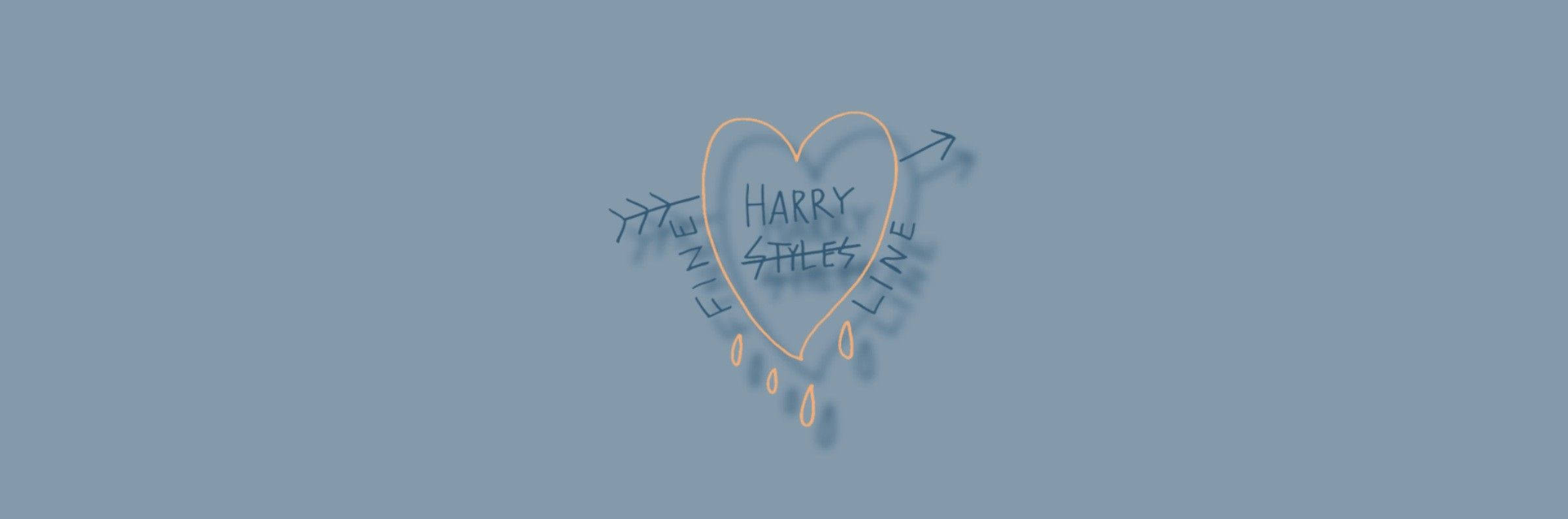 Harry Styles Fin Linje Twitter-header Wallpaper