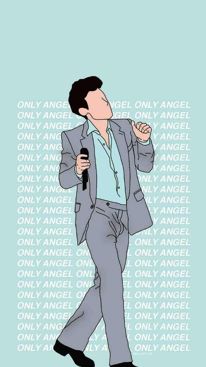 Harry Styles Only Angel Wallpaper